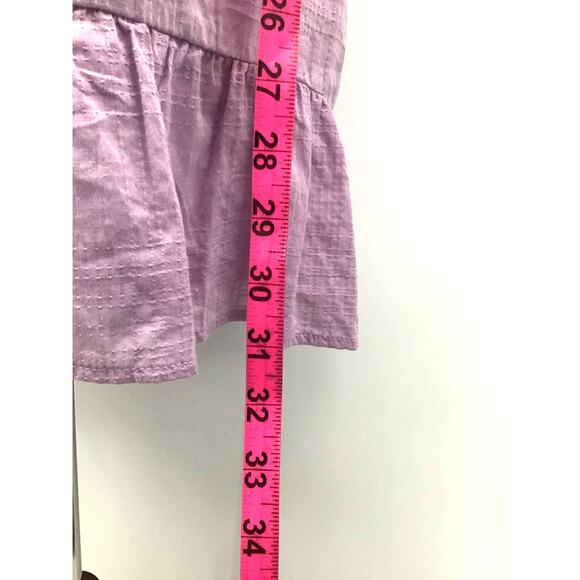 CITY STUDIO Sz 13 L Juniors Purple Embroidered Sleeveless Mini Dress NWT B147 - Picture 9 of 9